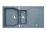 картинка Мойка Alveus SENSUAL 70 GRANITAL+ PEBBLE-G02M 980X5201+1/2 с сифоном 1104729, от магазина SEFI