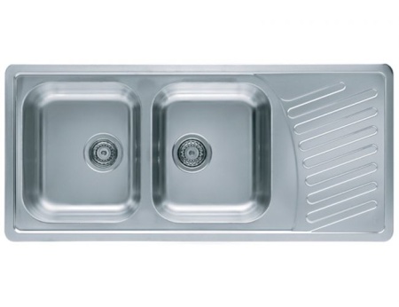 картинка Мойка ELEGANT 70 SAT-90 1110X510 в комплекте с сифоном 1130555, от магазина SEFI