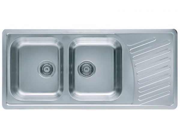 картинка Мойка ELEGANT 70 SAT-90 1110X510 в комплекте с сифоном 1130555, от магазина SEFI