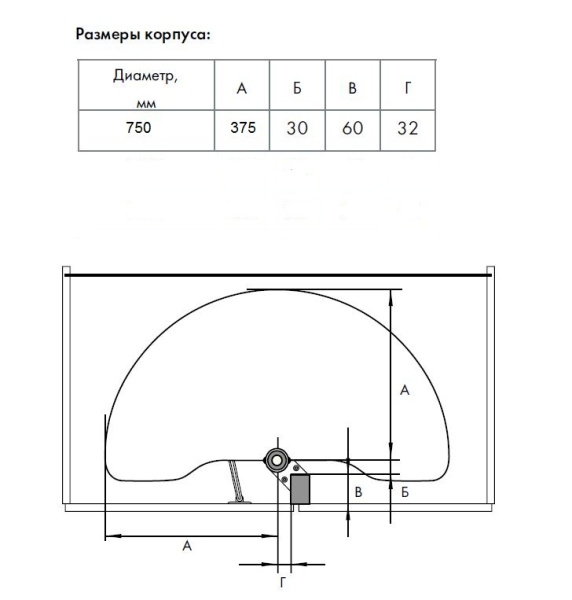 картинка Карусель 2/4 на оси на ширину фасада 450 мм, корзины - ДСП от магазина SEFI