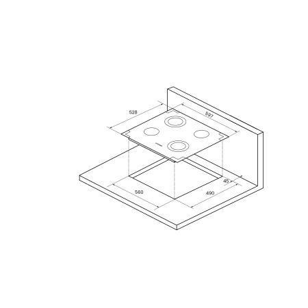 картинка Электрическая варочная панель KUPPERSBERG FA60RC от магазина SEFI