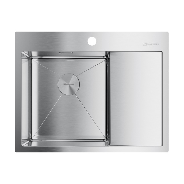 картинка Мойка Omoikiri Akisame 65-L-IN нерж. сталь/нержавеющая сталь от магазина SEFI
