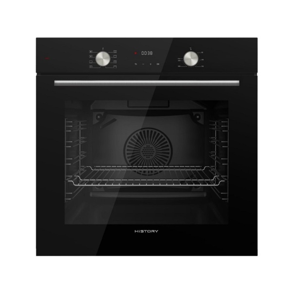 картинка Духовой шкаф HiSTORY OE778L.FBK, черный кристалл от магазина SEFI