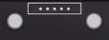 картинка Вытяжка MAUNFELD Bridge 60 нержавеющая сталь\черное стекло от магазина SEFI