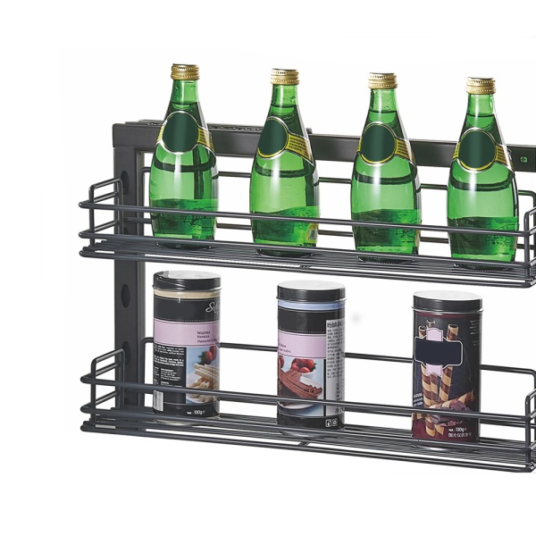 картинка Система SIDE с корзинами 129 и 229 мм, распашной фасад от 350 мм, антрацит Duslar магазин SEFI являющийся официальным дистрибьютором в России  картинка Система SIDE с корзинами 129 и 229 мм, распашной фасад от 350 мм, антрацит Duslar от магазина SEFI