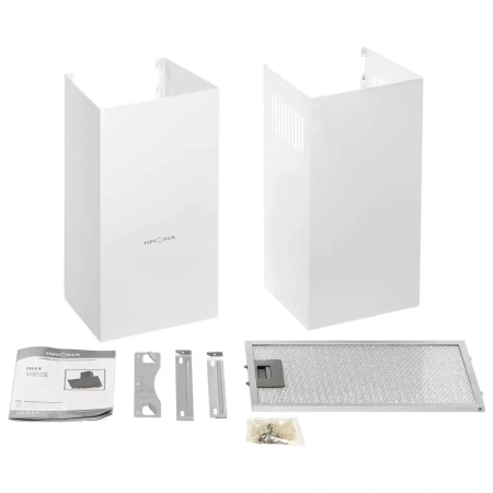 картинка Вытяжка KRONA Olly 600 white PB от магазина SEFI