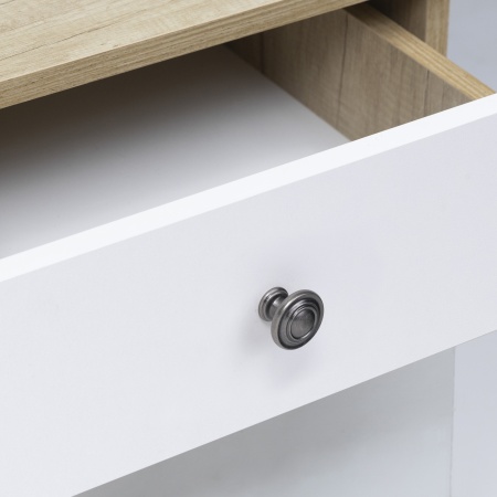 картинка Ручка меб. кнопка мет. VALENCIA античное серебро, AKS от магазина SEFI