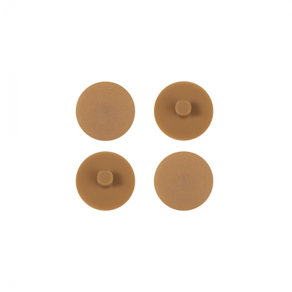 картинка Заглушка пластик к эксцентрику ольха (10) PL (упак.-40шт.) от магазина SEFI