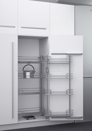 картинка Выдвижная система Duo-8 в высокий шкаф с Soft-close 560*470*1110/1460 от магазина SEFI