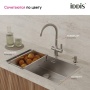 картинка Коландер, нерж. сталь, сатин, 426*231, Китчен Лайн (Kitchen Line), IDDIS, KOL23S0i59 от магазина SEFI