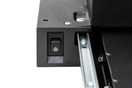 картинка Встраиваемая вытяжка KRONA KAMILLA 600 BLACK (2 мотора) от магазина SEFI