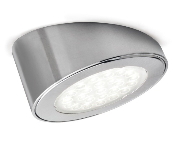 картинка Светильник светодиодный Metris OB V12, 1,6Вт, 12В, свет натуральный нерж. сталь, d70,5х32/8мм от магазина SEFI