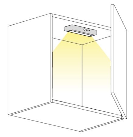 картинка Светодиодный светильник VISTA IFR пластик/свет теплый от магазина SEFI