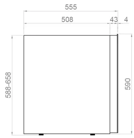 картинка Встраиваемый винный шкаф Pando PVMAP 60-25 PAL от магазина SEFI