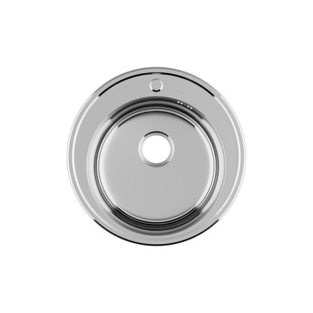 картинка Мойка, нержавеющая cталь, полированная, D510, Basic, IDDIS, BAS51P0i77 от магазина SEFI