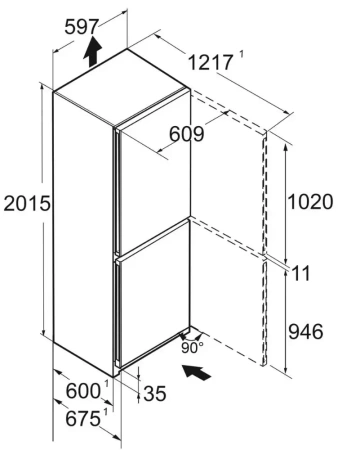 картинка Холодильник Liebherr CNd 5704 Pure NoFrost от магазина SEFI