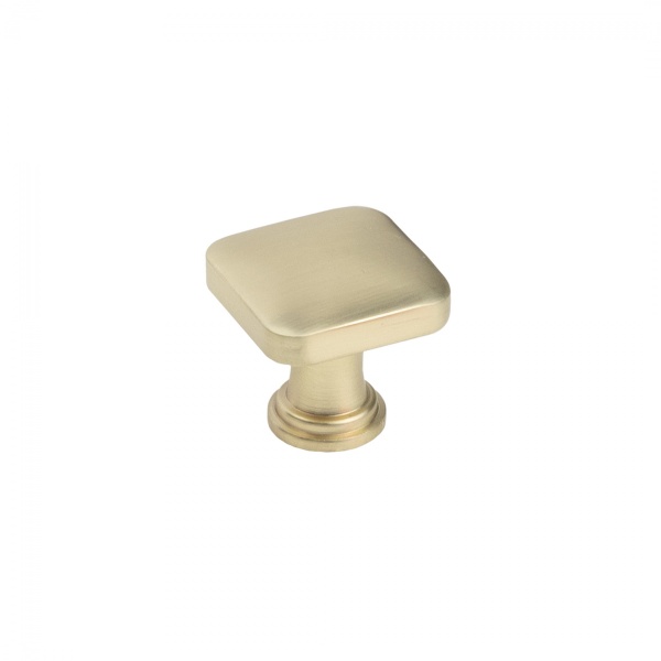 картинка Ручка меб. кнопка мет. KNOPA брашированное золото, AKS от магазина SEFI