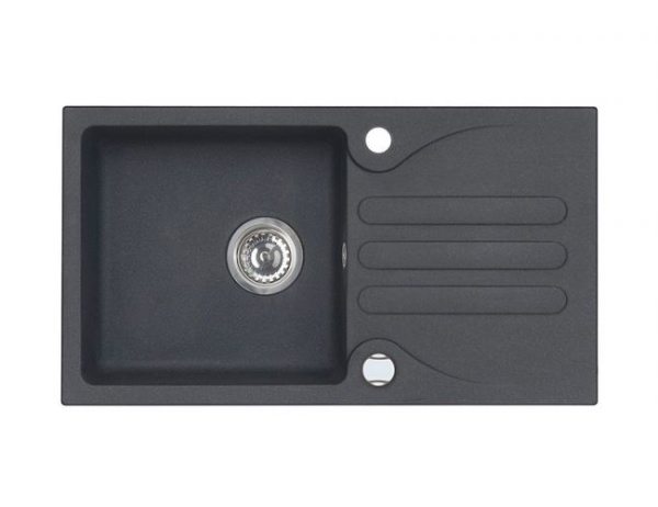 картинка Мойка ALVEUS GALAPAGOS 30 GRANITAL BEIGE-G55 770x430x150;1X; с сифоном 1105296, от магазина SEFI