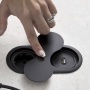 картинка Розетка Eight USB врезная в столешницу, цвет - черный магазин SEFI являющийся официальным дистрибьютором в России  картинка Розетка Eight USB врезная в столешницу, цвет - черный от магазина SEFI