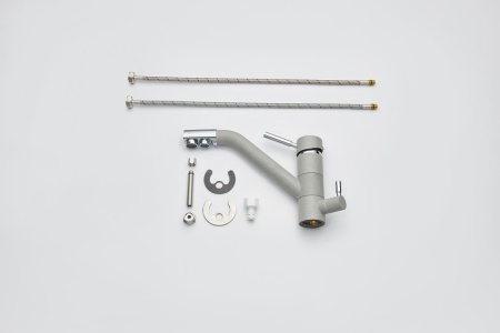 картинка Смеситель для кухни с подключением к фильтру, EMAR ЕС-3008, цвет Барит от магазина SEFI