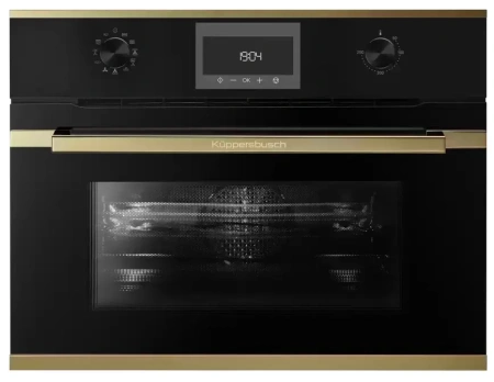 картинка Компактный духовой шкаф с микроволнами Kuppersbusch CBM 6330.0 S4 Gold от магазина SEFI