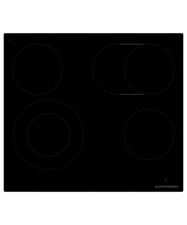 картинка Электрическая варочная панель Kuppersberg ECS 624 от магазина SEFI