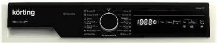 картинка Узкая стиральная машина с паром Korting KWM 42LS1267 B от магазина SEFI
