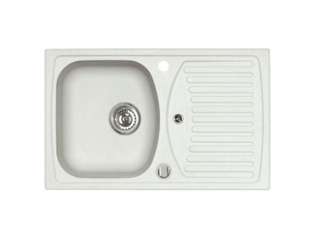 картинка Мойка ALVEUS NIAGARA 70 GRANITAL CARBON-G91 780x435x160;1+1/2 с сифоном 1105297, от магазина SEFI