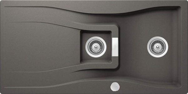 картинка Мойка SCHOCK WATERFALL 60D CRISTADUR серебристый камень от магазина SEFI
