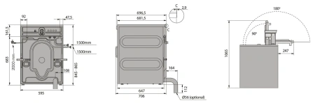 картинка Профессиональная стиральная машина Asko WMC8947VI.S от магазина SEFI