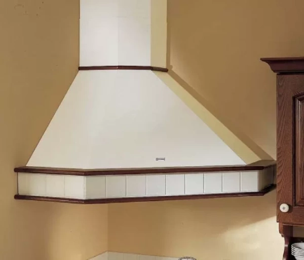 картинка Вытяжка Falmec Iris Piastrelata ANG (600) S орех от магазина SEFI