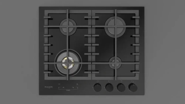 картинка Газовая варочная панель Fulgor Milano FCLH 604 G T WK BK от магазина SEFI