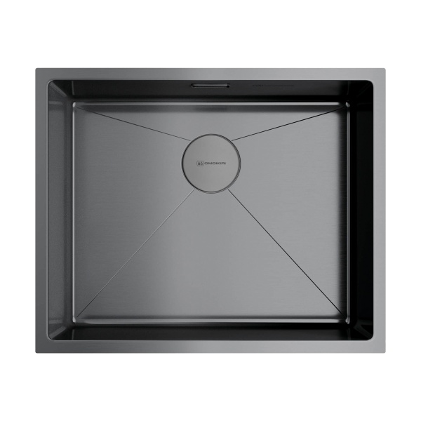 картинка Мойка Omoikiri Taki 54-U/IF-GM нерж. сталь/вороненая сталь от магазина SEFI