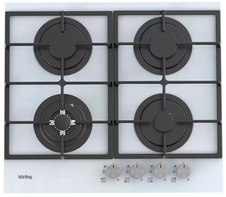 картинка Газовая стеклянная варочная панель Korting HGG 6722 CTW от магазина SEFI