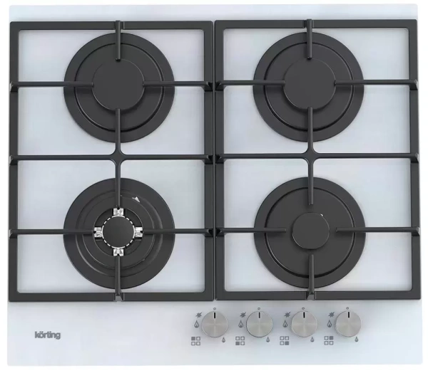 картинка Газовая стеклянная варочная панель Korting HGG 6722 CTW от магазина SEFI