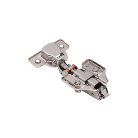 картинка Петля накладная с доводчиком 45мм h0 clip-on PRIME by AKS 3D (еврошурупы, заглушки) (упак.-2шт.) от магазина SEFI