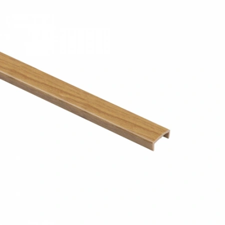 картинка Профиль кромочный ПВХ C-18 ольха (11) структурный EL-MECH-PLAST (2,6м) от магазина SEFI