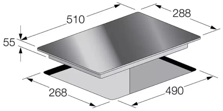 картинка Индукционная варочная панель Fulgor Milano CH 302 ID TC WH/2 от магазина SEFI