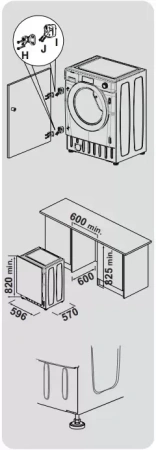картинка Встраиваемая стирально-сушильная машина Teka LSI5 1481 от магазина SEFI