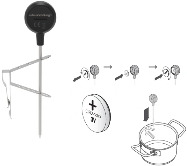 картинка Термозонд Asko Probe Celsius Cooking от магазина SEFI