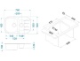 картинка Мойка Alveus WAVE 30 белый 760x5001+1/2, в комплекте с сифоном 1077134 от магазина SEFI