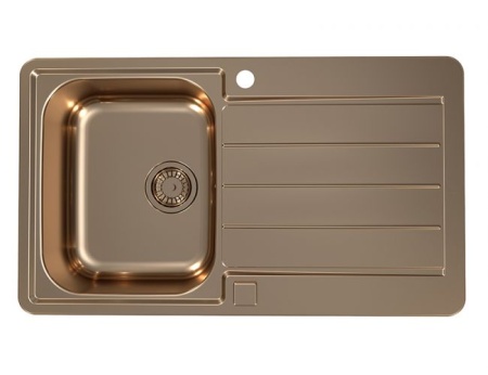 картинка Мойка Alveus LINE MONARCH 20 BRONZE 860X5001X в компл. с выпуском без сифона, от магазина SEFI