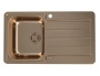 картинка Мойка Alveus LINE MONARCH 20 BRONZE 860X5001X в компл. с выпуском без сифона, от магазина SEFI