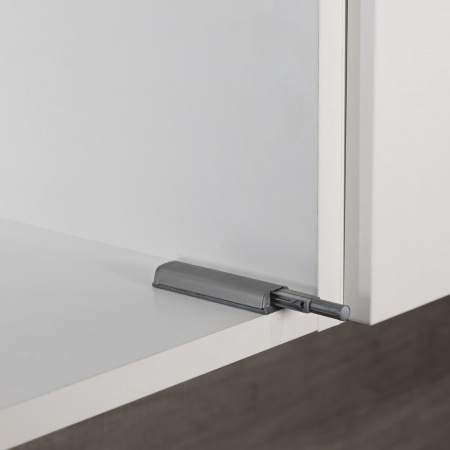 картинка Механизм push-to-open наконечник резиновый накладной серый AKS металлический корпус от магазина SEFI