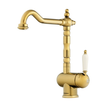 картинка Смеситель Omoikiri Kyoto-G латунь/золото от магазина SEFI