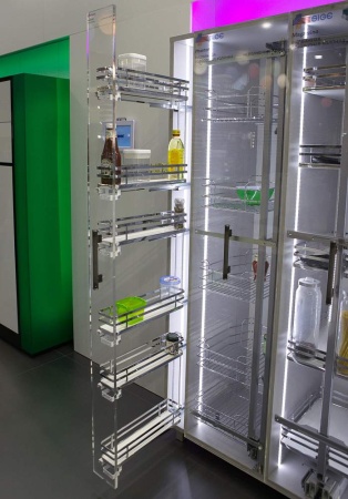 картинка Бутылочница Sige Sigma Soft Wood, плоский пруток 110*500*520, infinity line от магазина SEFI