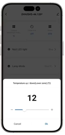 картинка Встраиваемый винный шкаф Dunavox DVN-25.65DB.TO от магазина SEFI