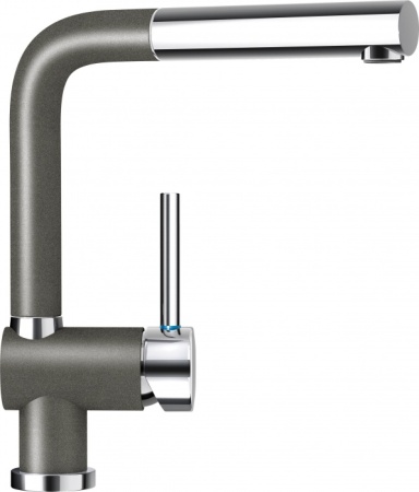 картинка Кухонный смеситель SCHOCK PIEGA-D серебристый камень от магазина SEFI