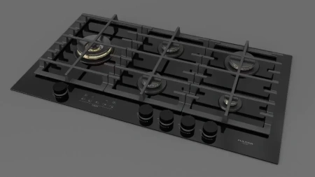 картинка Газовая варочная панель Fulgor Milano FCLH 905 G T WK BK от магазина SEFI