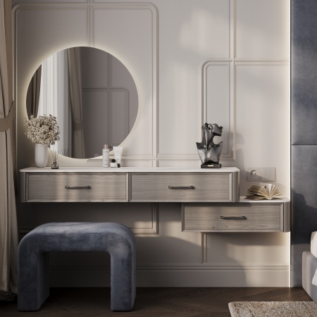 картинка Ручка меб. скоба мет. VALENCIA 128 античное серебро, AKS от магазина SEFI